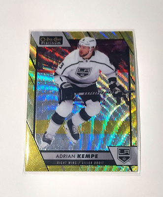 2023-24 OPC Platinum Neon Yellow Surge #99 Adrian Kempe