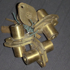 VINTAGE lukot ja avaimet 8 kpl CHICAGO Lock & CO - pikkukuva 5
