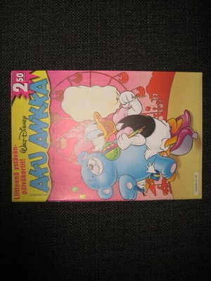 Disney*Aku Ankka Liite lehteen 6 /2007 ystävänpäivä kortit