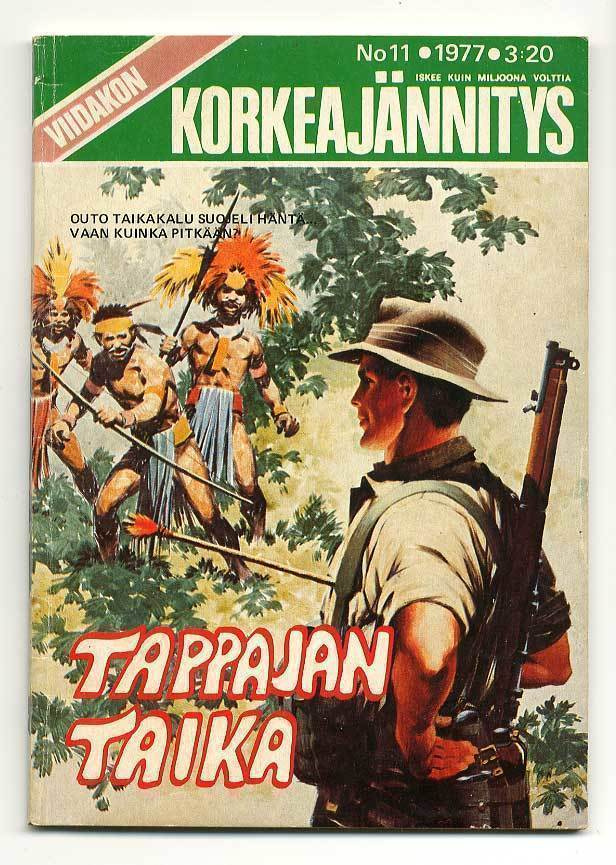 Viidakon korkeajännitys 11/1977 Tappajan taika