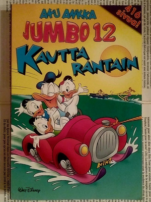 Aku Ankka Jumbo 12: Kautta rantain (nid.)
