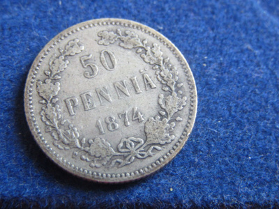 50 penniä 1874