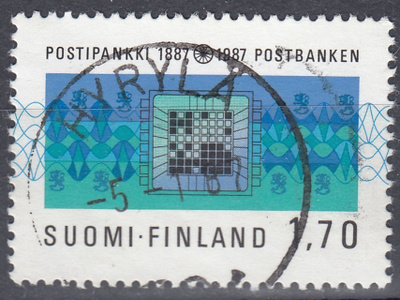 1987 Lape 1006 Postipankki 100 v. - Llo