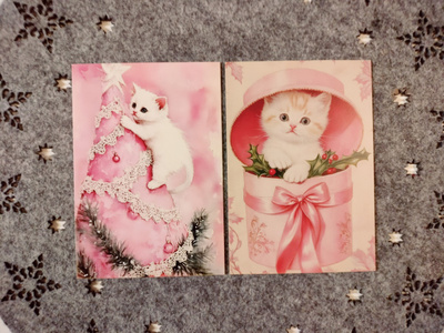 ~Kissa kortti~ 2kpl