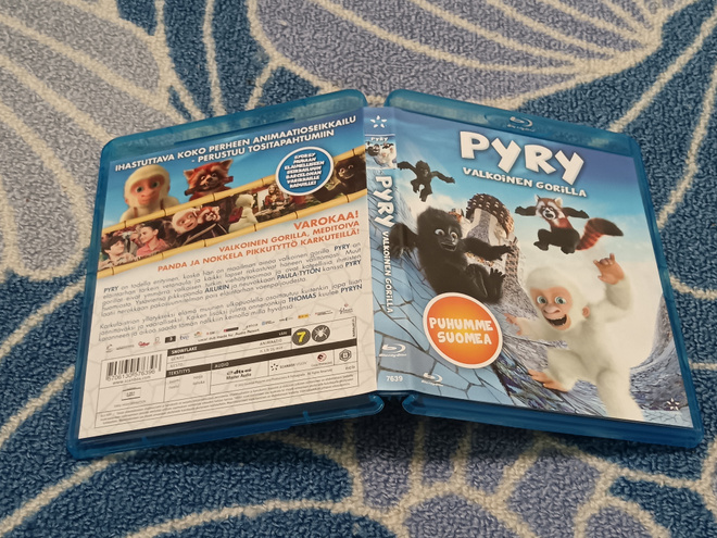 Pyry Valkoinen Gorilla Blu-Ray