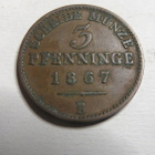 Saksa/Preussi 3 pfennig 1867 B - pikkukuva 1