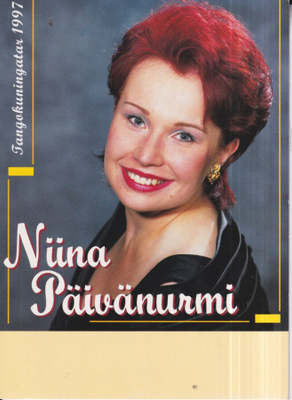 Niina Päivänurmi , Tangokuningatar 1997 , e86