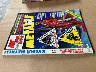 KYLMÄ METALLI 3/1987 HYVÄ