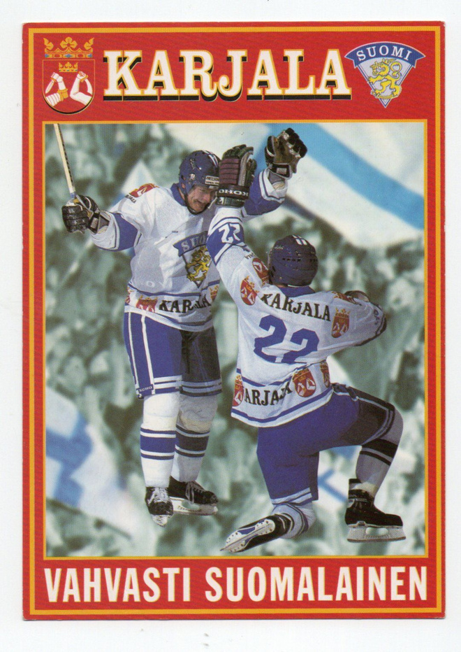 Postikortti KARJALA VAHVASTI SUOMALAINEN