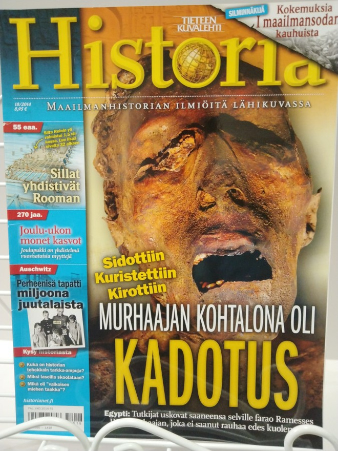 Historia lehti 18 2014 Tieteen Kuvalehti