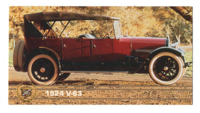 Keräilykuva CARILLAC COLLECTION 1924 V-63  n:o 24