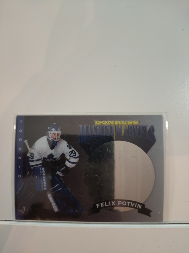 1994-95 Donruss - Masked Marvels #7 Felix Potvin