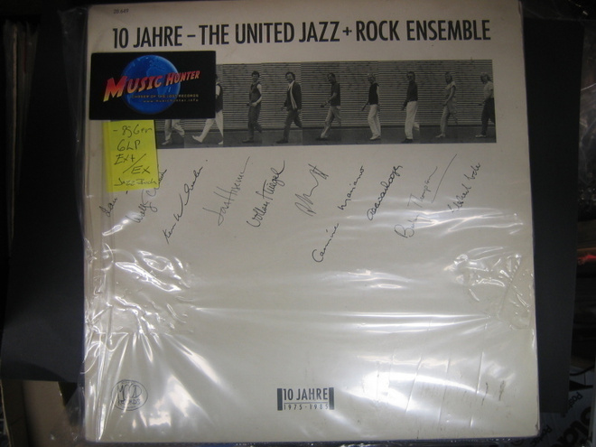 UNITED JAZZ + ROCK ENSEMBLE - 10 JAHRE -85 GER EX+/EX 6LP