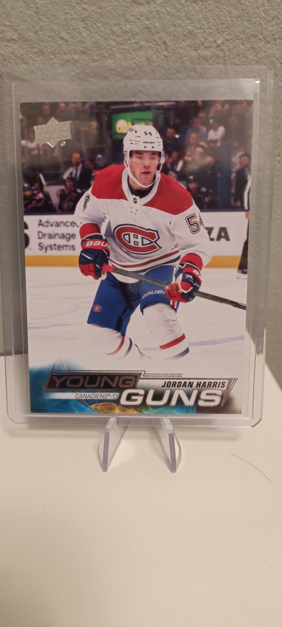 2022-23 Upper Deck #205 Jordan Harris Young Guns RC