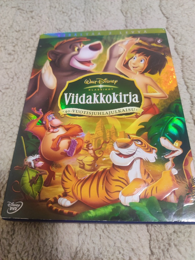 Viidakkokirja, Tupla DVD (Walt Disney nro 19.)