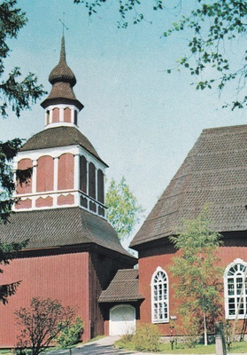 KIRKKOKORTTI - VIRTAIN KIRKKO - 1