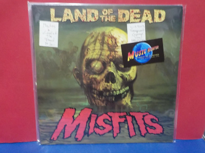 MISFITS - LAND OF THE DEAD M-/M- U.S 2009 PRESS LP