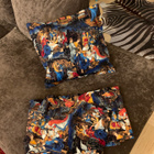Jouluverhot 2kpl + koristetyynynpäällinen - pikkukuva 2
