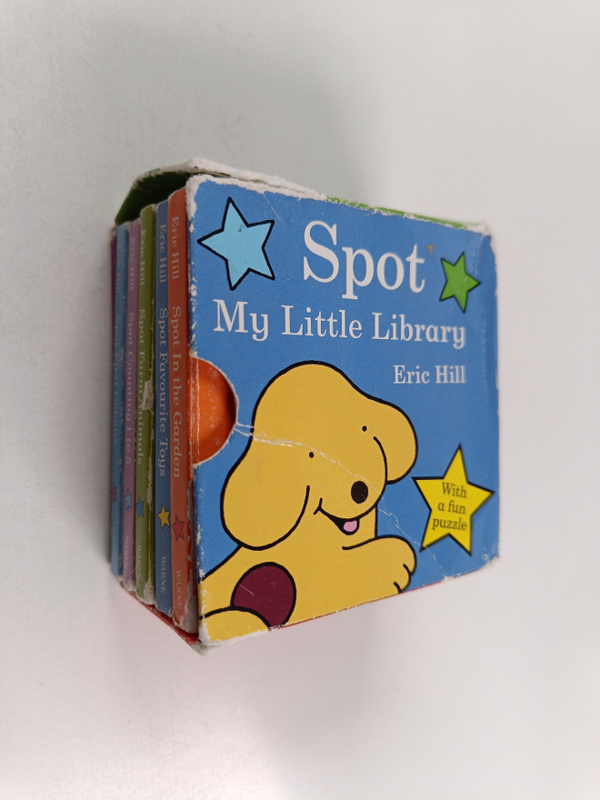 Eric Hill : Spot : My Little Library : Spot in the garden...