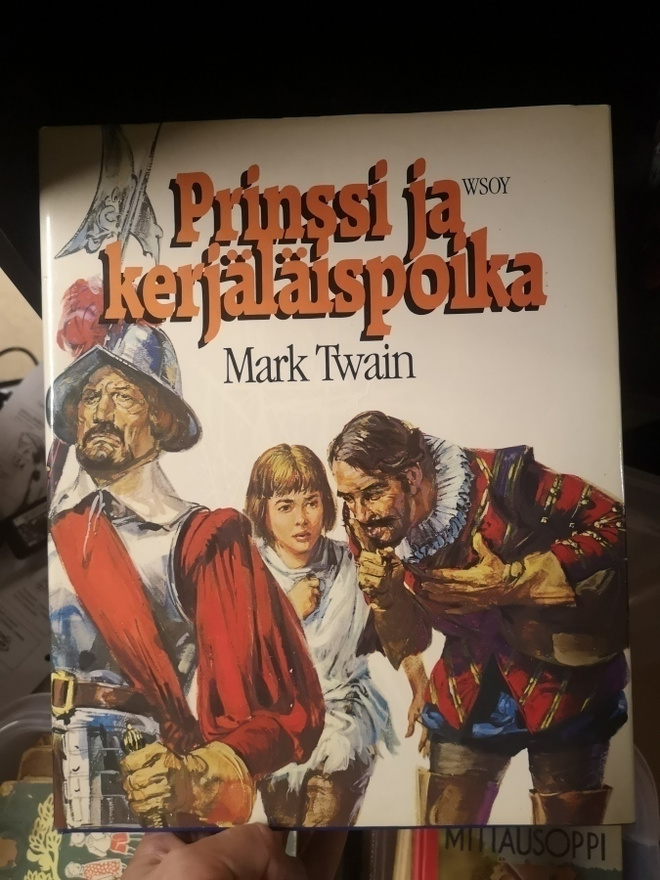 Suuri lukukirjasto prinssi ja kerjäläispoika