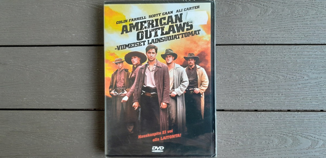 DVD: American Outlaws (Colin Farrell, Scott Caan 2001) UUSI
