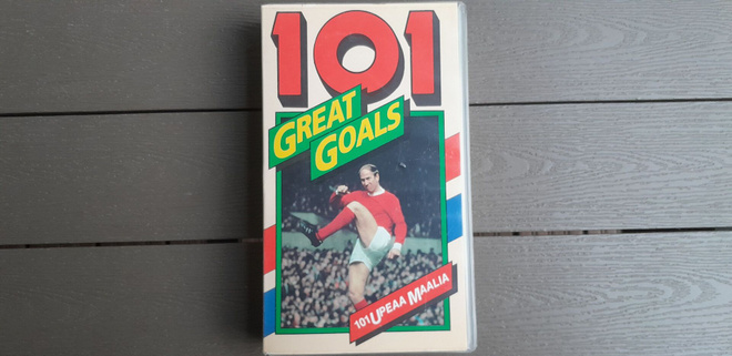VHS: 101 Great Goals / 101 Upeaa Maalia (Jalkapalllo 1988)