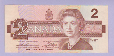 Kanada 2 Dollars v.1986 P-94