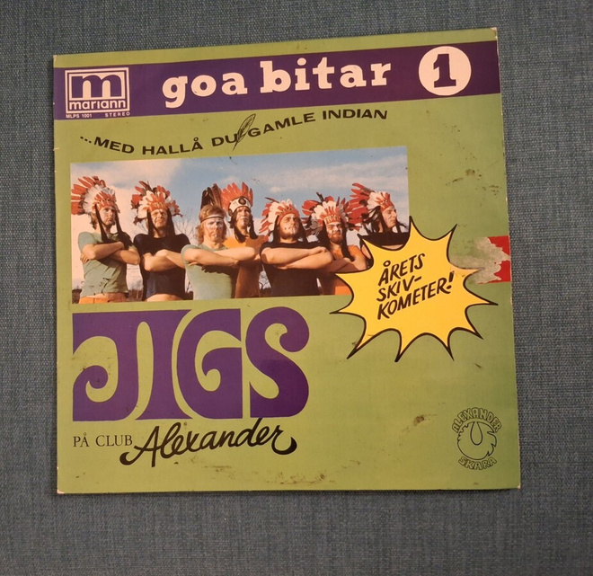 JIGS goa bitar 1 MLPS1001 1972 Sverige