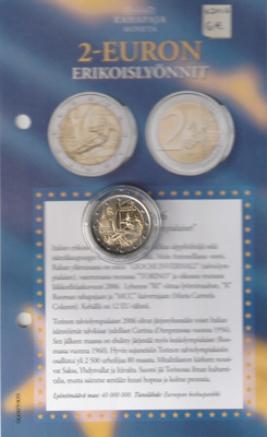 ITALIA 2€ 2006 TORINON TALVIOLYMPIALAISET X-0834