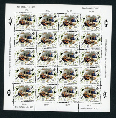 1994 Postivirkamiesliitto 100 vuotta arkki **