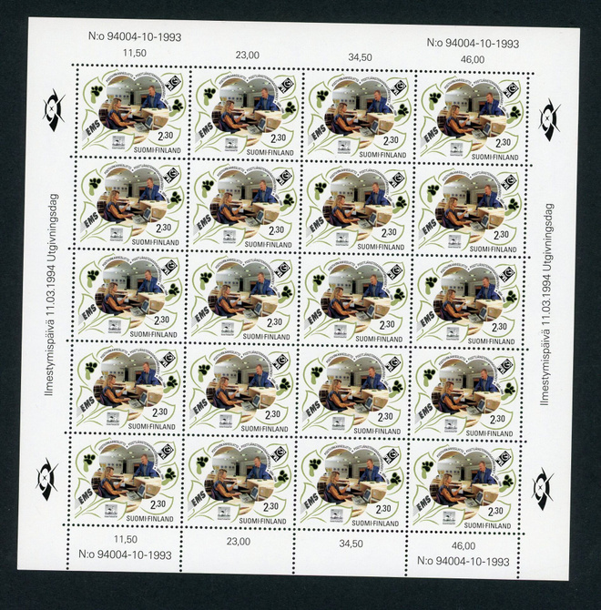 1994 Postivirkamiesliitto 100 vuotta arkki **