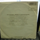 EURYTHMICS - IT'S ALRIGHT (BABY'S COMING BACK) +1 EX-/EX- 7" - pikkukuva 2