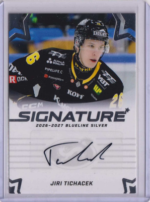 26-27 Blueline Jiri Tichacek Signature /80