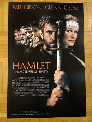 Vanha elokuvajuliste: Hamlet