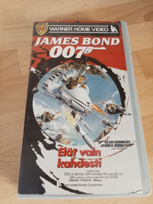 007 elät vain kahdesti VHS