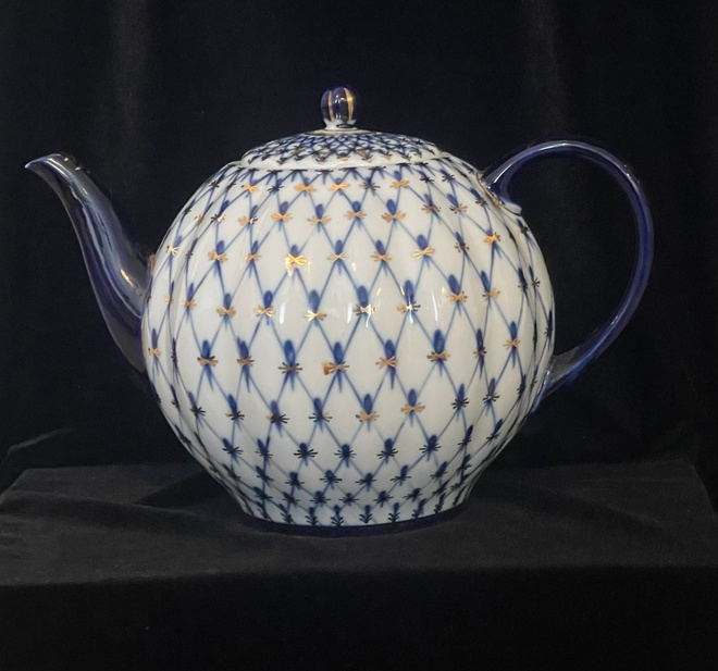 Lomonosov Cobalt Net teekannu 2000 ml