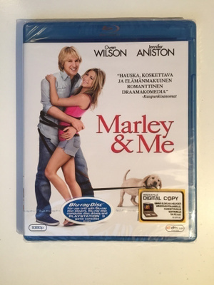 Marley & me (Blu-ray) Jennifer Aniston [2008] UUSI!