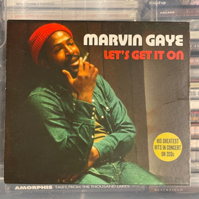 MARVIN  GAYE - Let’s Get It On 2-cd live in slipcase