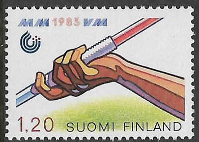 Yleisurheilu MM 1983 1,20mk (LAPE 927) **