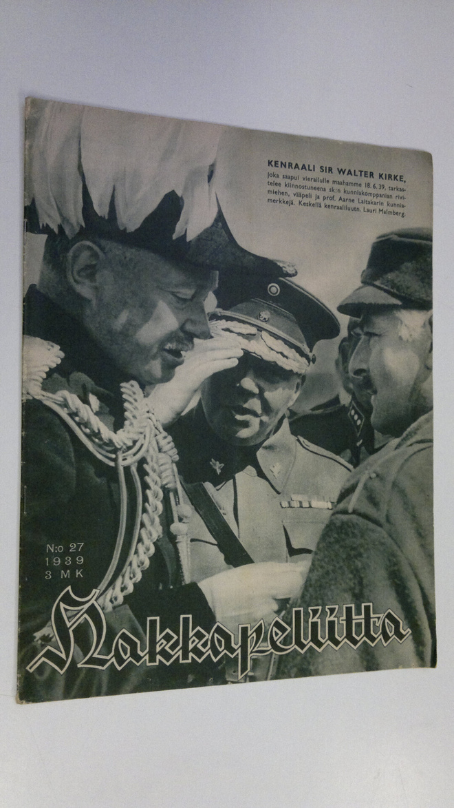 Hakkapeliitta n:o 27/1939