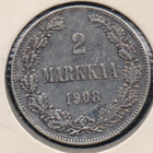 1908 2 markkaa kl8 - pikkukuva 1