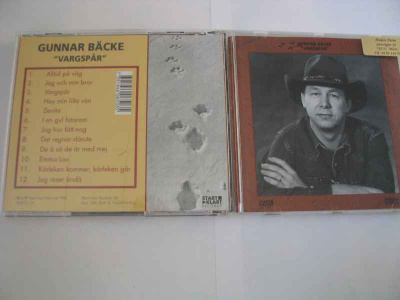 GUNNAR BÄCKE-VARGSPÅR
