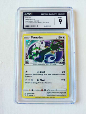 Tornadus Vivid Voltage 142/185 CGC 9