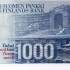 Suomi 1000 markkaa 1986 Litt. A - pikkukuva 2