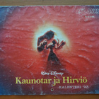 Aku Ankka 1992, B52 - Kaunotar ja Hirviö kalenteri 1993 - pikkukuva 1