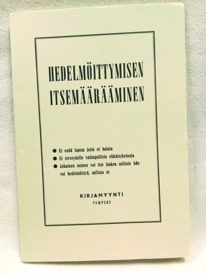 Hedelmöittymisen itsemäärääminen - Oskari Piipponen