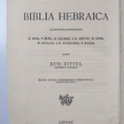 Rudolf Kittel : Biblia Hebraica - pikkukuva 3