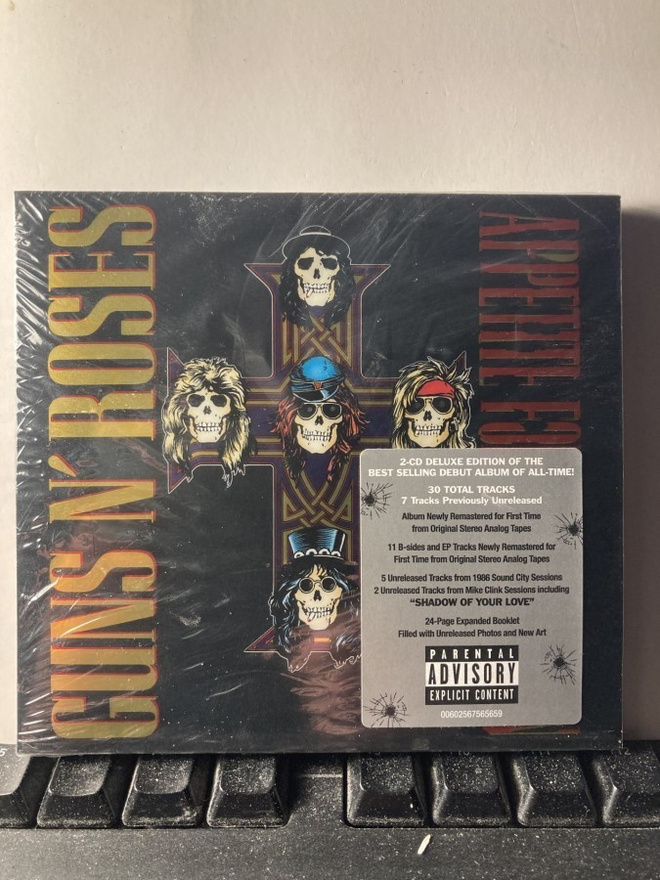 GUNS N' ROSES: Appetite..., CD x 2, rem. & exp., muoveissa