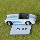 #D67 Pienoisrautatiehen Chevrolet Corvette C1, 1:87 - pikkukuva 2