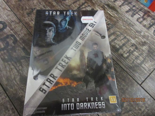 Star Trek two movie set (DVD) *uusi*